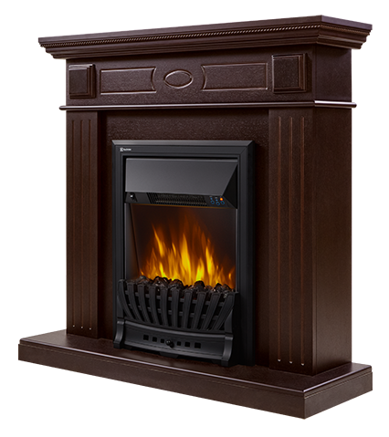 Портал Firelight Bianco Classic темный дуб