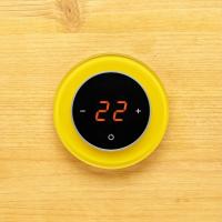 Терморегулятор Aura RONDA 1023 Yellow Rich (яркий желтый)