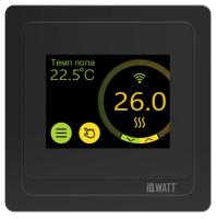 Терморегулятор IQWATT IQ Thermostat Smart Heat Wi-Fi А (черный)