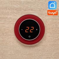 Терморегулятор Aura RONDA WiFi 3004 Red Dark (темный красный)