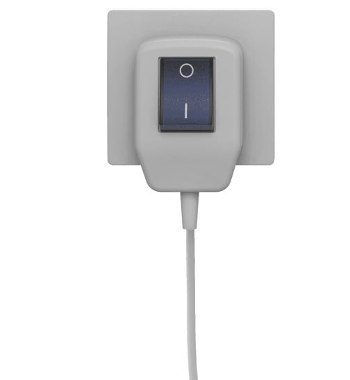 Полотенцесушитель электрический Terminus 25 Ш-обр 450x570 поворотный