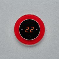 Терморегулятор Aura RONDA 1586 Red Luminous (светящийся красный)