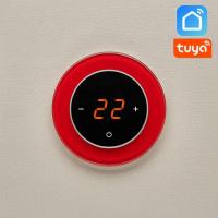 Терморегулятор Aura RONDA WiFi 1586 Red Luminous (светящийся красный)