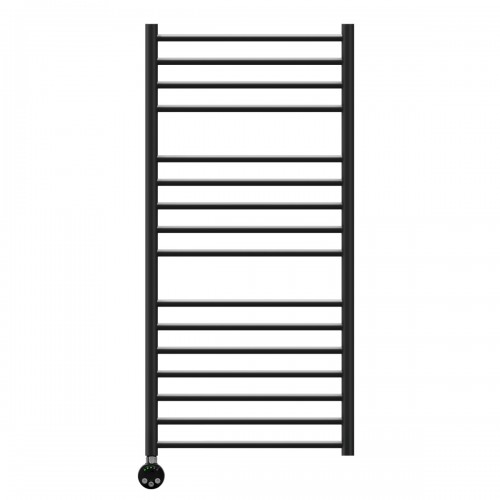 Полотенцесушитель электрический Lemark Ursus П16 500x1100 черный матовый (LM72116EBL)