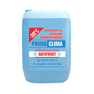 Теплоноситель Primoclima Antifrost -30C 20 кг, синий