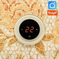 Терморегулятор Aura RONDA WiFi 1015 Beige Light (светлый бежевый)