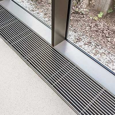 Конвектор внутрипольный (встраиваемый в пол) Varmann Qtherm Electro QE 230.110.1750 RR U EV1