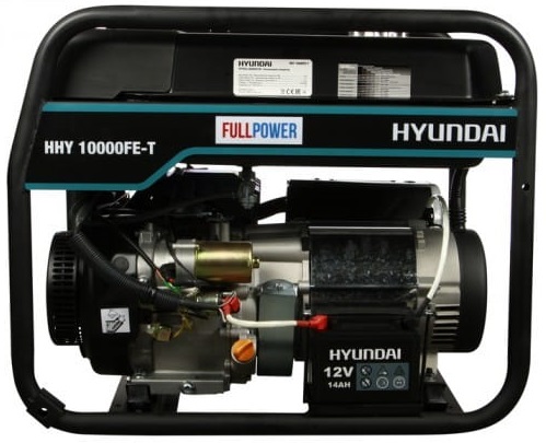 Генератор бензиновый Hyundai HHY 10000FE-T