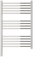 Полотенцесушитель электрический Сунержа Богема 3.0 прямая 800х500, левый (00-5804-8050)