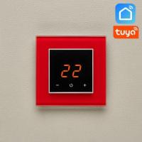 Терморегулятор Aura ORTO WiFi 1586 Red Luminous (светящийся красный)