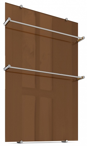 Полотенцесушитель электрический Теплолюкс Flora 60х90 коричневый