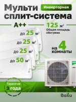 Mульти сплит-система Ballu Free Match BA4OI-FM-36HN8/EU + 3 BSUI-FM-09HN8/EU + BSUI-FM-18HN8/EU