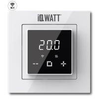 Терморегулятор IQWATT IQ Thermostat D Wi-Fi (белый/черный)