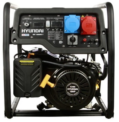 Генератор бензиновый Hyundai HHY 10000FE-T