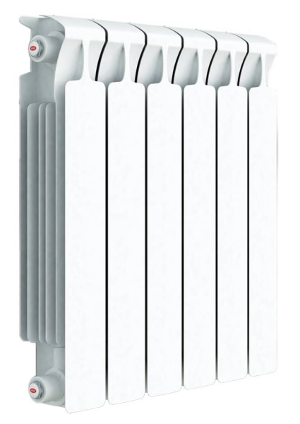 Радиатор биметаллический Rifar Monolit Ventil-500-6 нп (правое)