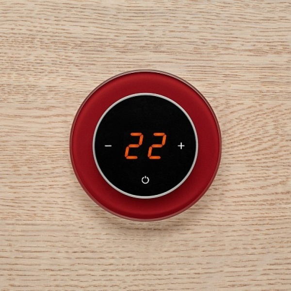 Терморегулятор Aura RONDA WiFi 3004 Red Dark (темный красный)