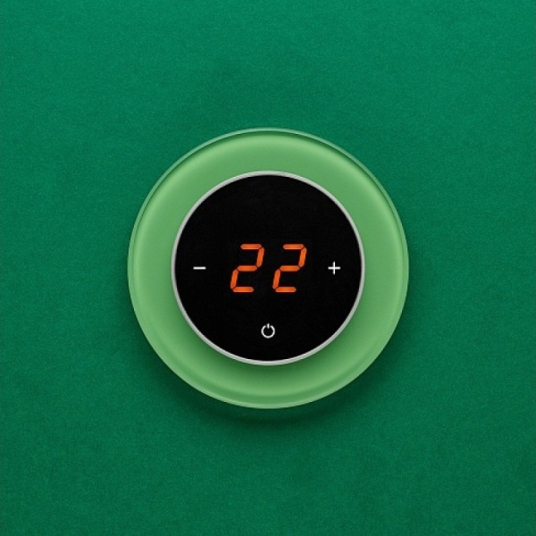 Терморегулятор Aura RONDA WiFi 1164 Green Luminous (светящийся зеленый)