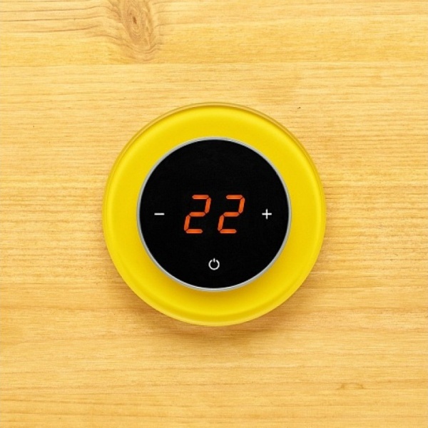 Терморегулятор Aura RONDA WiFi 1023 Yellow Rich (яркий желтый)