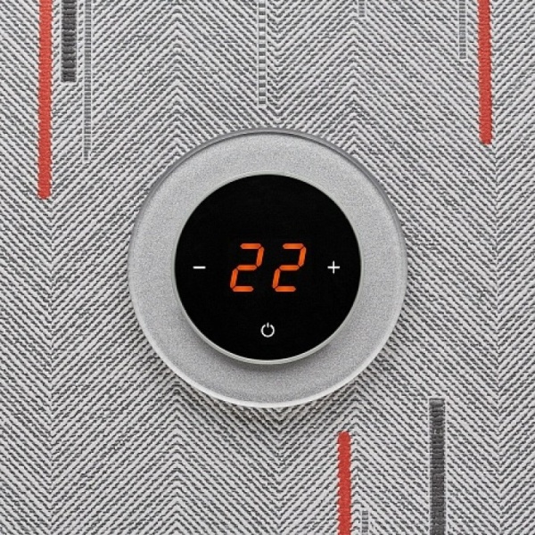 Терморегулятор Aura RONDA WiFi 9007 Aluminium Rich (сияющий алюминиевый)