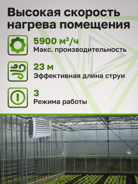 Водяной тепловентилятор Тепломаш КЭВ 151T5W3