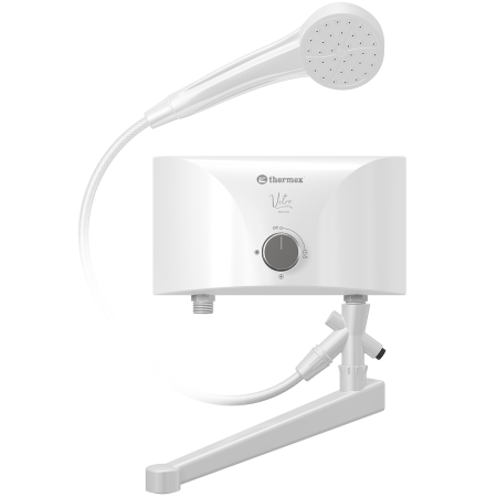 Водонагреватель проточный Thermex Vetro 6500 combi