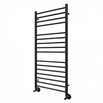 Полотенцесушитель водяной Lemark Ursus П16 500x1100 черный матовый (LM72116BL)