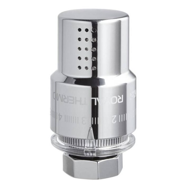 Термоголовка жидкостная Royal Thermo Desing М30х1,5 RTO 07.0010, хром