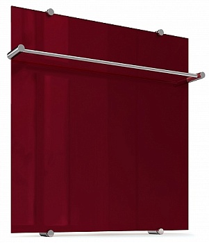 Полотенцесушитель электрический Теплолюкс Flora 60х60 бордовый