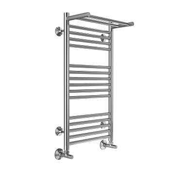 Полотенцесушитель водяной Terminus Аврора П16 400x800 с полкой
