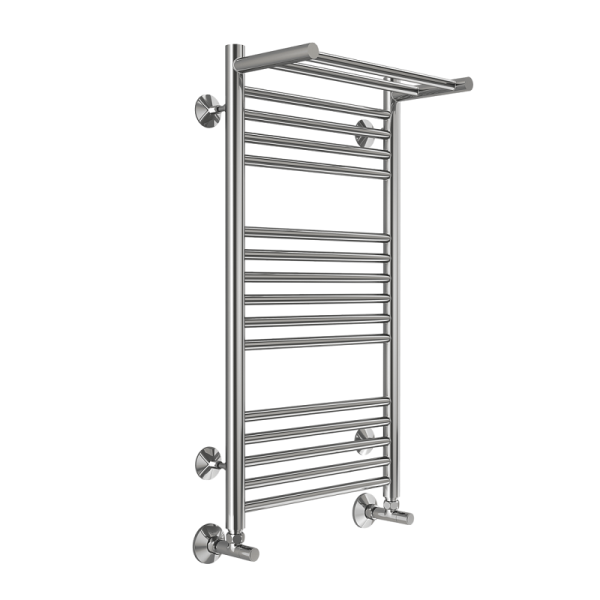 Полотенцесушитель водяной Terminus Аврора П16 400x800 с полкой