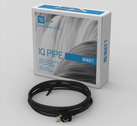 Комплект для обогрева труб IQWATT IQ PIPE-8м