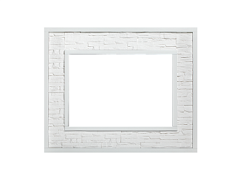 Портал Firelight Loft 30 сланец скалистый белый/белая эмаль