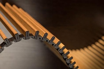 Декоративная решетка продольная Mohlenhoff 260 мм Decor-r (DL 15.260-16 Decor-r)