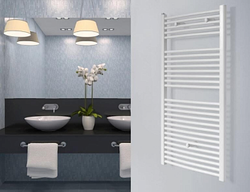 Полотенцесушитель LUXRAD REGULAR 1160X500 RAL 9003