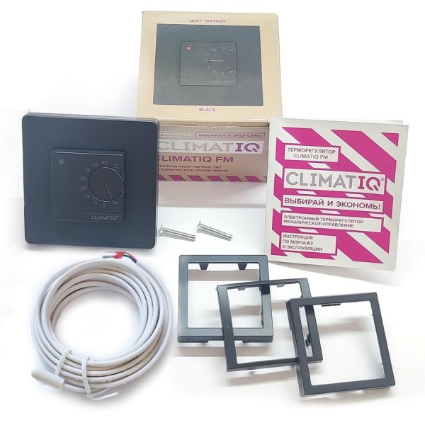 Терморегулятор CLIMATIQ FM (черный)