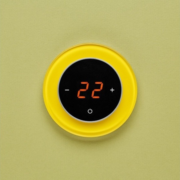 Терморегулятор Aura RONDA WiFi 1023 Yellow Rich (яркий желтый)