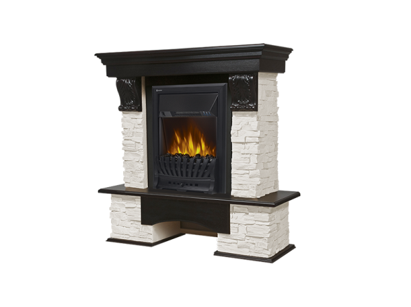 Портал Firelight Pietra Classic сланец белый/венге