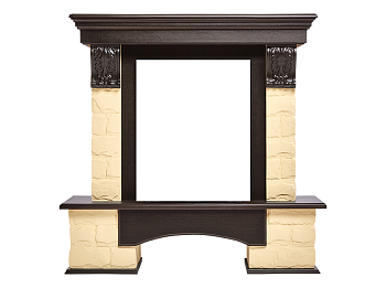 Портал Firelight Forte Classic бежевый/венге