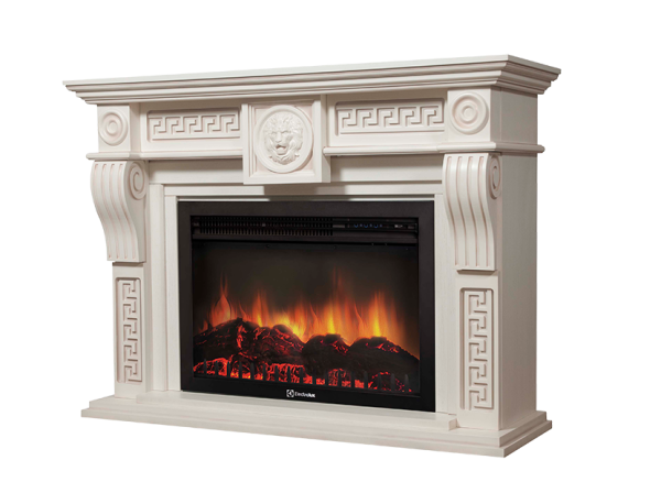 Портал Firelight Vittoriano 30 беленый дуб