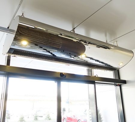 Тепловая завеса водяная Тепломаш Эллипс 600 W КЭВ-110П6131W нерж.