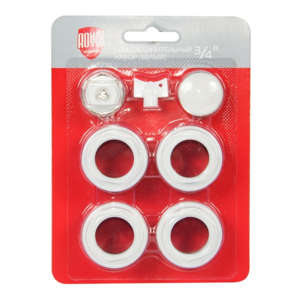 Монтажный комплект для радиаторов Royal Thermo 3/4, белый