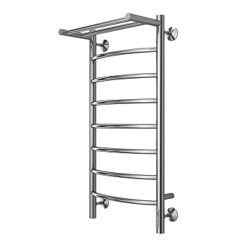 Полотенцесушитель электрический Terminus Классик П8 400x850 с полкой