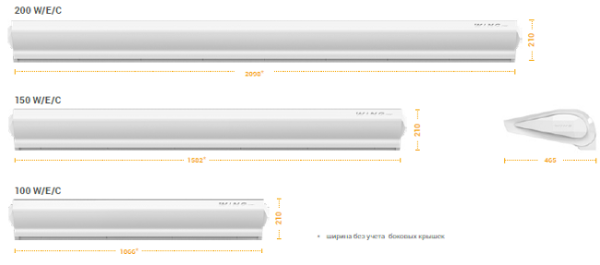 Тепловая завеса водяная WING W100 AC VTS EuroHeat