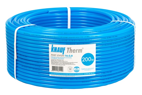 Труба для теплого пола Knauf Therm Pert Evon 16x2 мм, 100 м