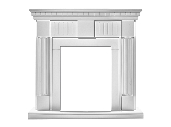 Портал Firelight Colonna Classic белый