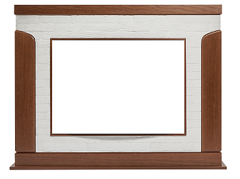 Портал Firelight Prestigio 30 камень белый/дуб