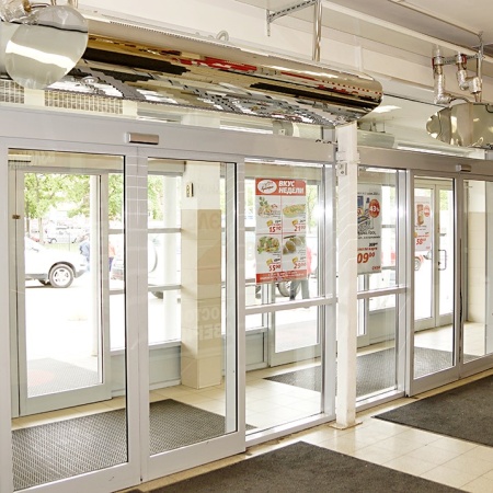 Тепловая завеса водяная Тепломаш Эллипс 600 W КЭВ-110П6131W нерж.