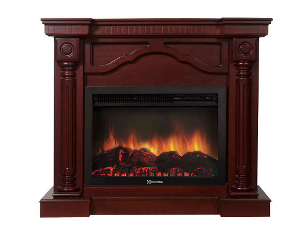 Портал Firelight Rome 30 красное дерево