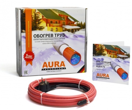 Комплект для обогрева труб Aura FS 17-5