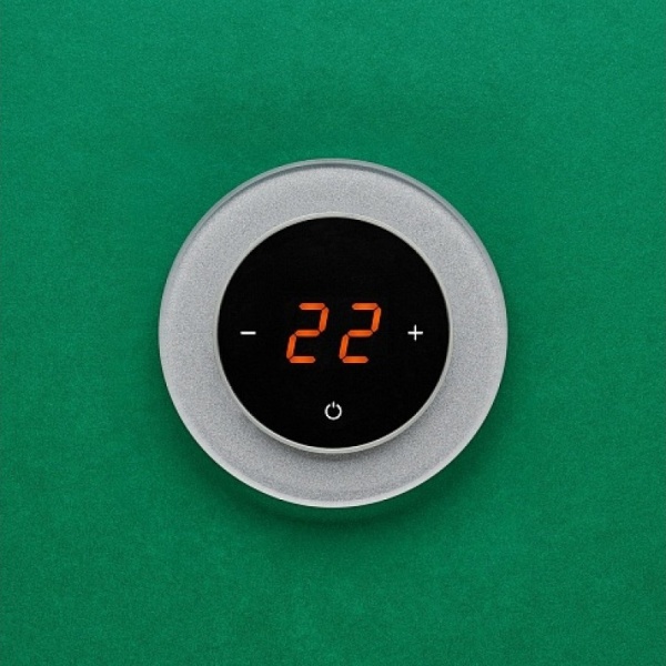 Терморегулятор Aura RONDA WiFi 9007 Aluminium Rich (сияющий алюминиевый)